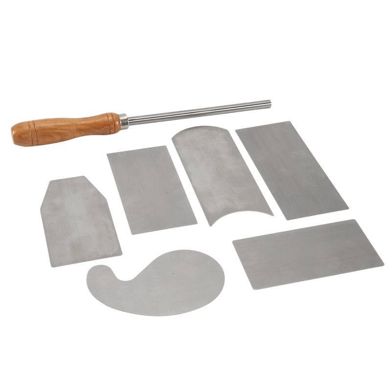 Card Scraper Cabinet - A60zcard Schaber und Polierer sowie 6-teiliges