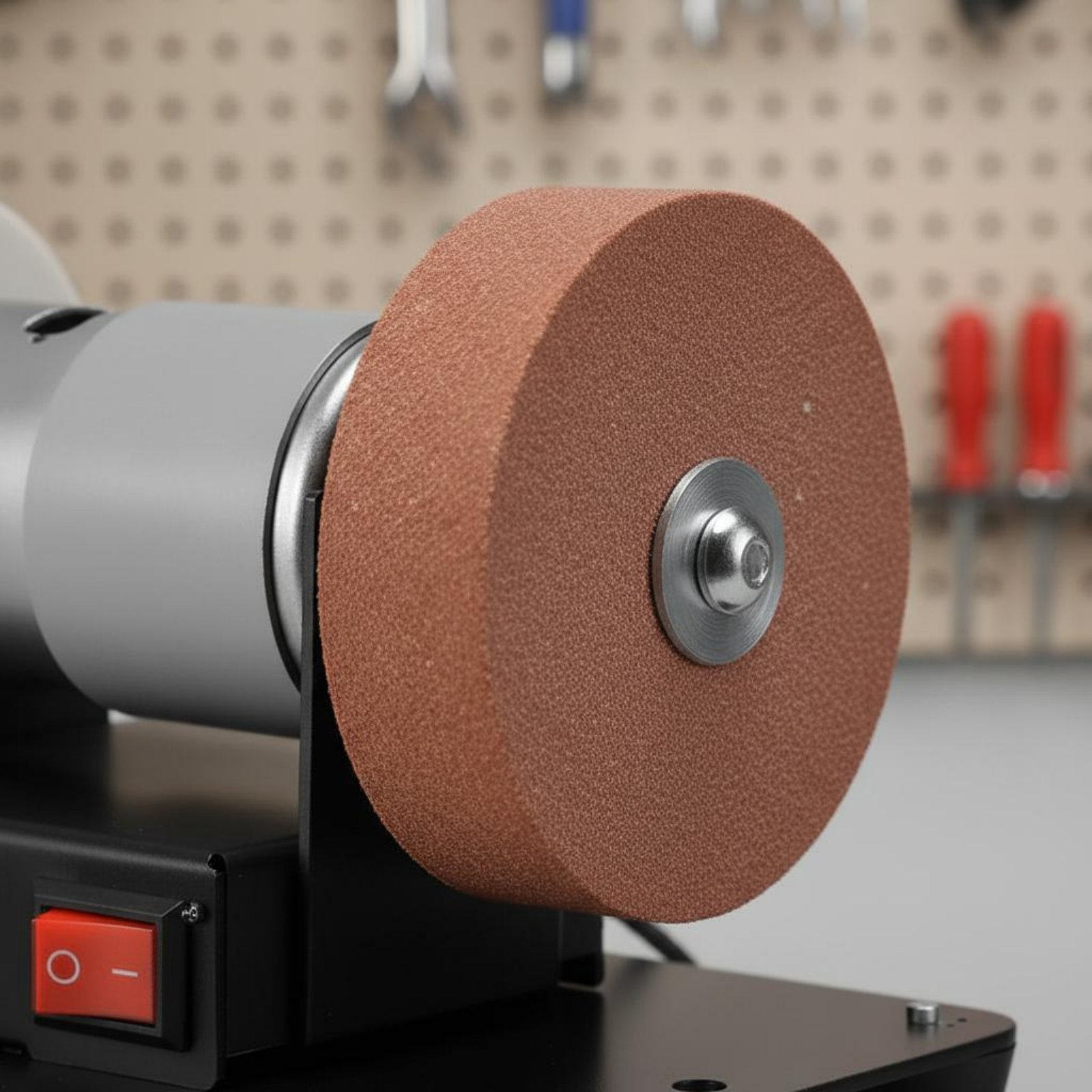 Mini Workshop Tools - Mini-Schleifmaschine, multifunktionale kleine Tischschleifmaschine, Elektrowerkzeug, 7-fach