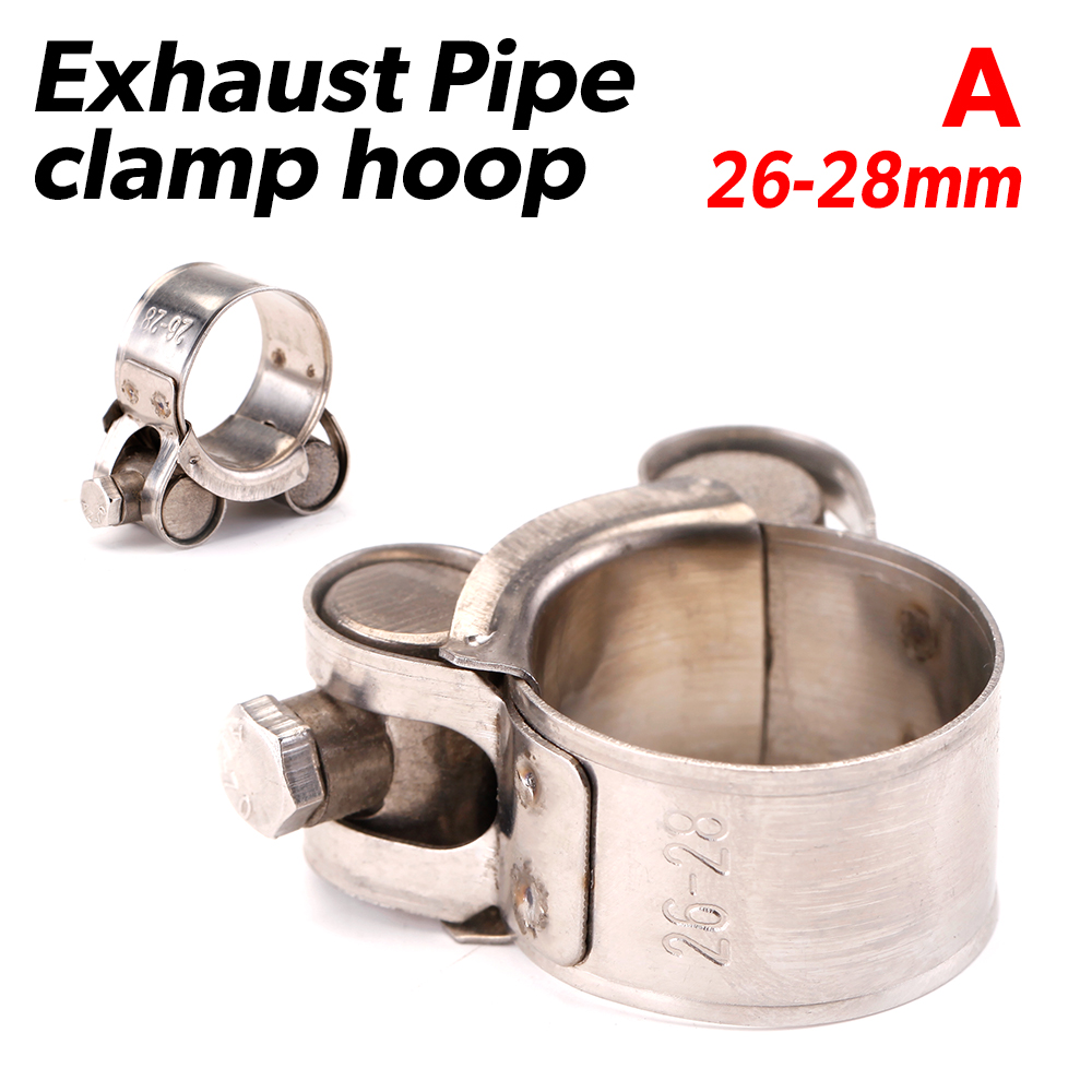 Pipe Clamp Bar - 26-85 mm Edelstahl Motorrad-Auspuffklemme Geeignet für