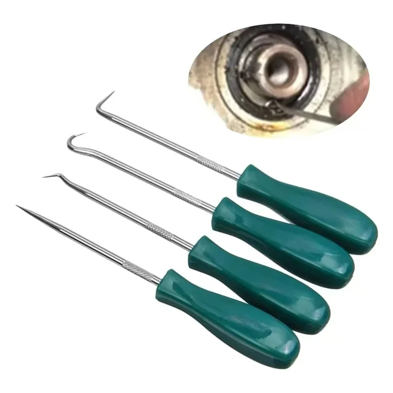 Tools Set Workshop - 4-teiliges 135mm Öldichtungs-Abzieher-Set Schraubendreher-Set Auto-Dichtungs-Entferner-Haken für