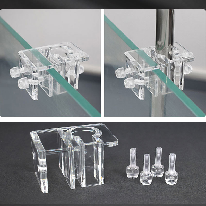 Pipe Clamp Bar - Aquarium Acryl Wasser rohr klemmen Aquarium
