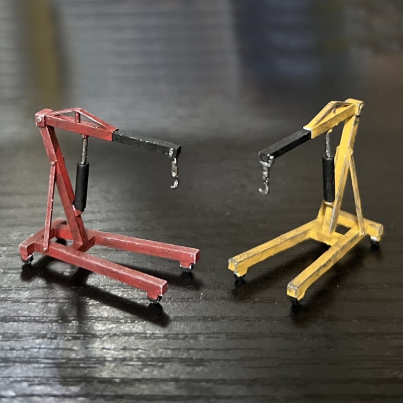 Workshop Tools 3D Model - 1 Stück 1/64 Maßstab Motorhalterung 3D-Gedruckte