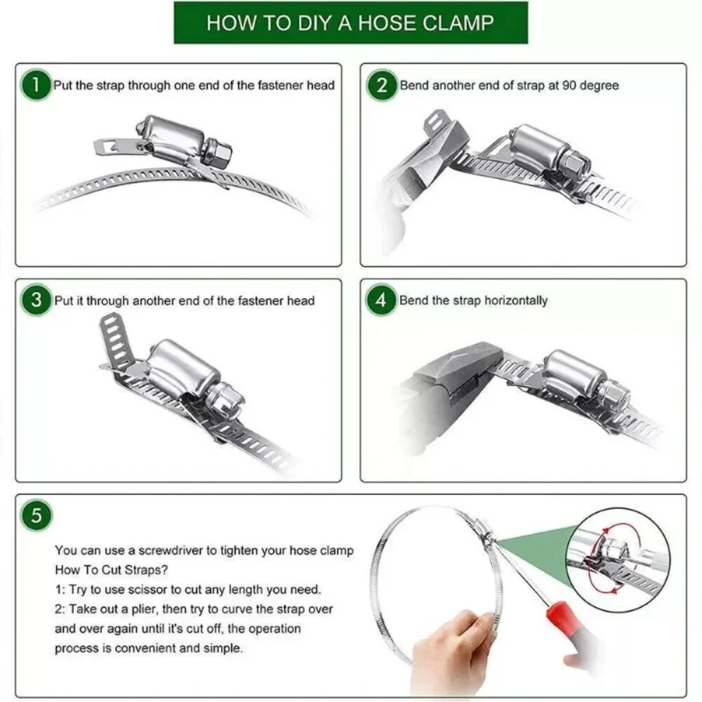 4M Schlauchklemme Schraubband  – Pipe Clamp Bar Bewertung und Preis