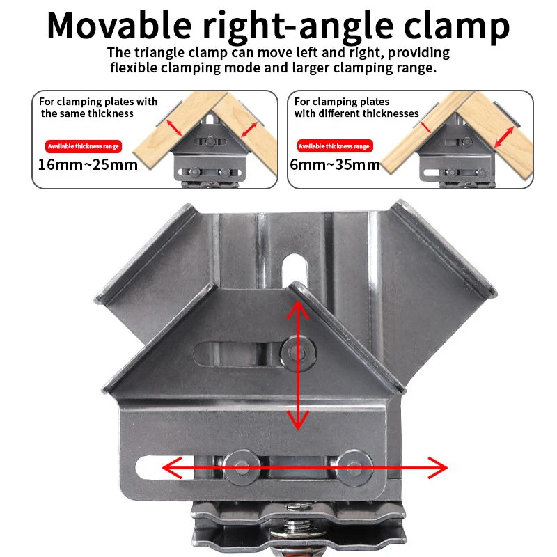 Eckklemme aus Stahl 90 Grad, R – Angle Clamp 90 Bewertung und Preis
