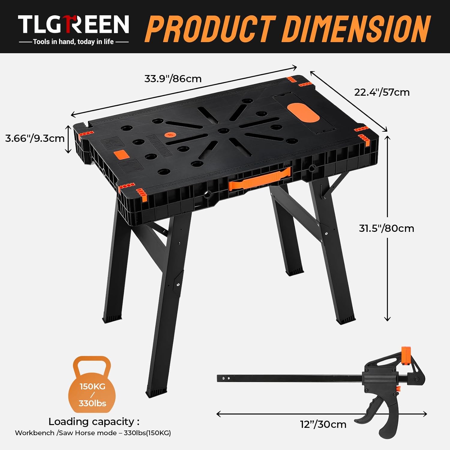 Klappbare Werkbank mit Klemmen – Workbench Portable Fold Bewertung und Preis