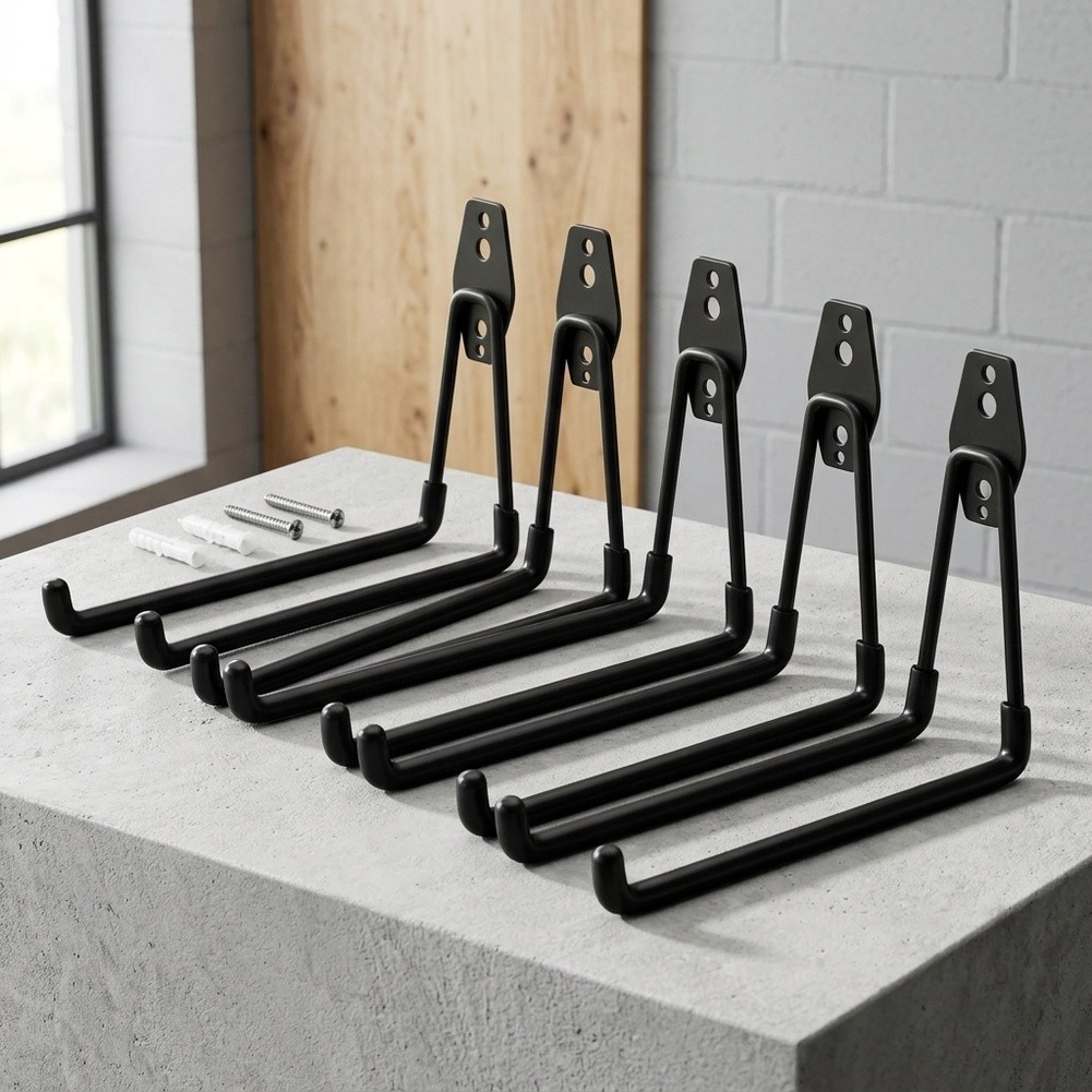 Schwarze 7,7-Zoll-Stahlwandhak – Workshop Tools Hanging Bewertung und Preis