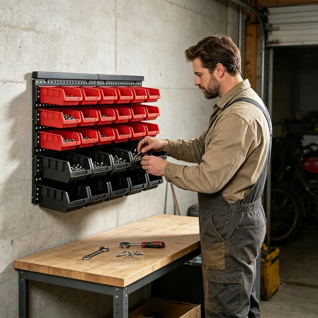 Wandmontierte Aufbewahrungsbox – Screw Organizer Kit Bewertung und Preis