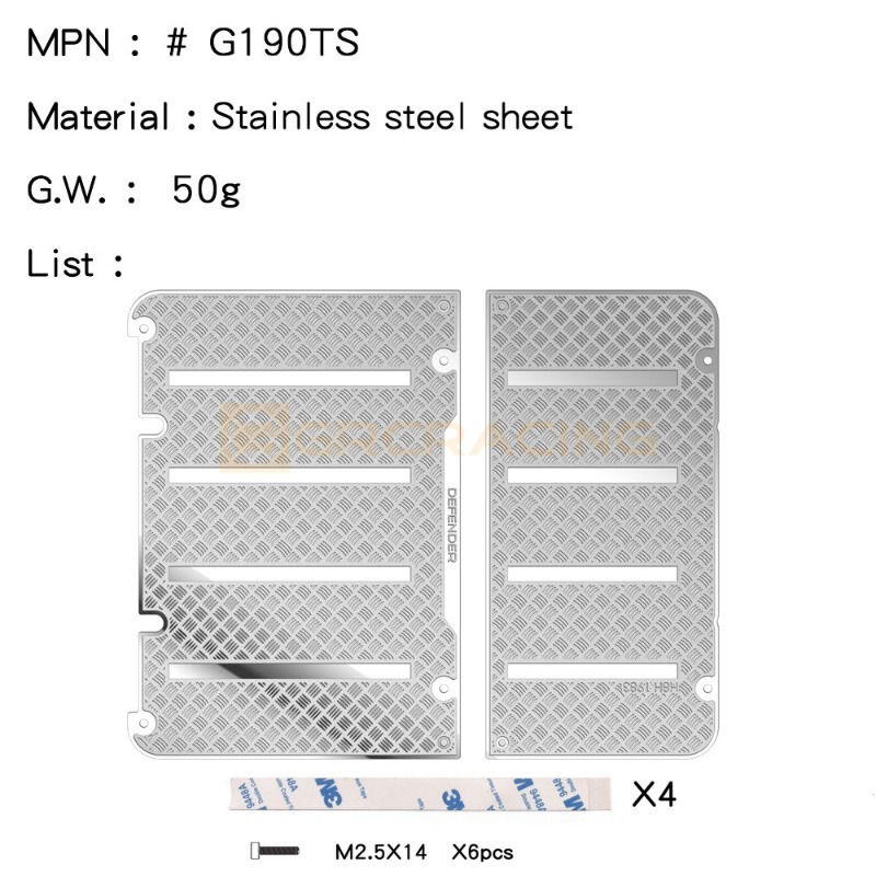 Für 1/8 Base Mount Sheets Skid – Screw Organizer Kit Bewertung und Preis