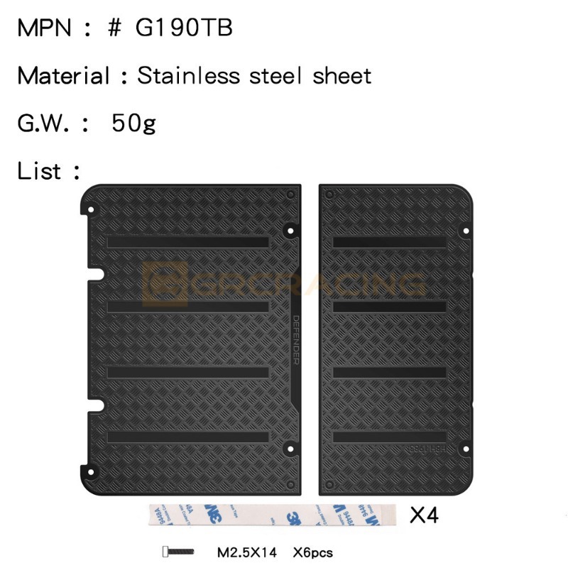 Für 1/8 Base Mount Sheets Skid – Screw Organizer Kit Bewertung und Preis