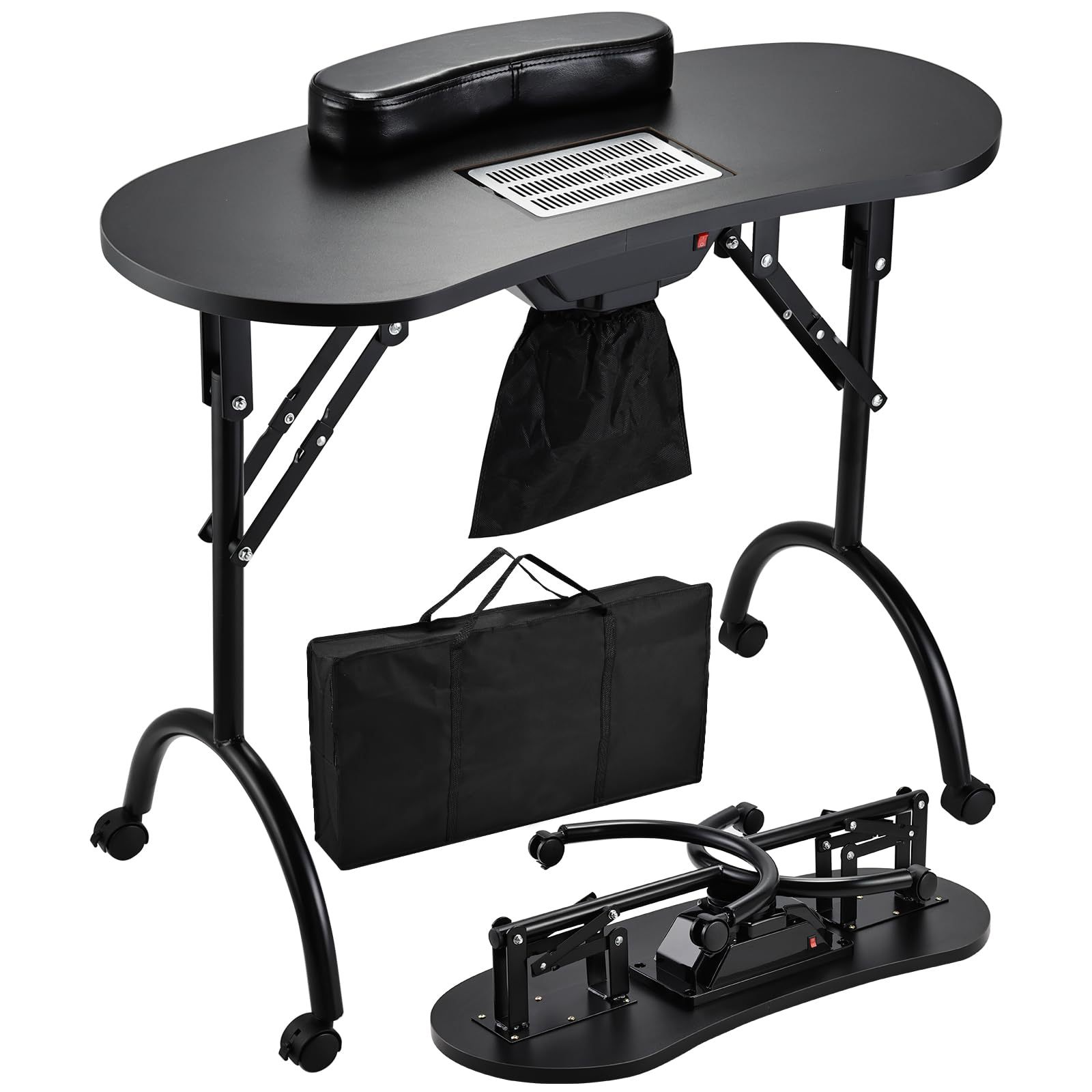Maniküretisch, zusammenklappba – Workbench Portable Fold Bewertung und Preis